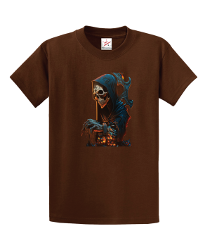 King Of Hel Grim Reaper Unisex Kids and Adults T-Shirt
